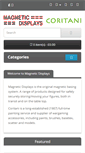 Mobile Screenshot of magneticdisplays.co.uk